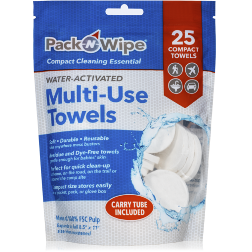 compact towels, compressed towel tablets, compressed towel, how are compressed towels made, how to use compressed towel, what is a compressed towel, compact hand towel, compact camping towel, best compact travel towel