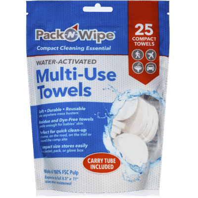compact towels, compressed towel tablets, compressed towel, how are compressed towels made, how to use compressed towel, what is a compressed towel, compact hand towel, compact camping towel, best compact travel towel
